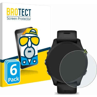 Afbeelding van BROTECT Screenprotector voor Garmin Forerunner 255 / Music Folie Beschermfolie matte (6 Stuks)