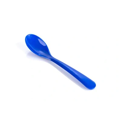 Afbeelding van Kimmel eierlepel/kinderlepel groot (6 stuks), kunststof, blauw