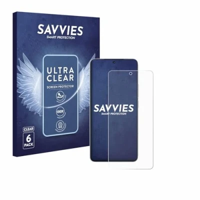 Afbeelding van Savvies Screenprotector voor Vivo iQOO 13 Folie Beschermfolie transparant (6 Stuks)