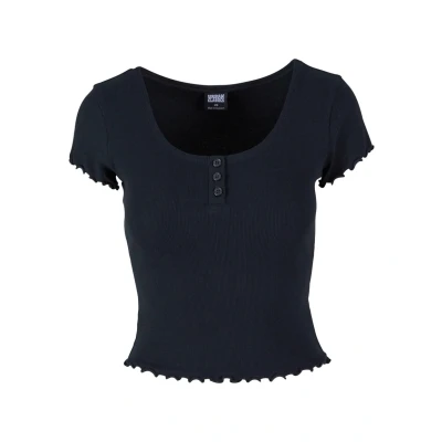 Afbeelding van Urban Classics LOCK Tshirt basic, Dames, Maat: 3XL, Black
