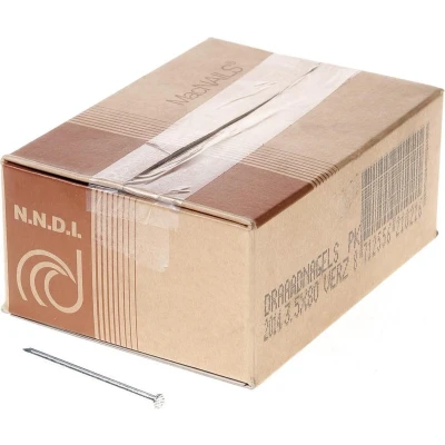 Afbeelding van Draadnagel verzinkt 3.5x80mm platkop (5kg)