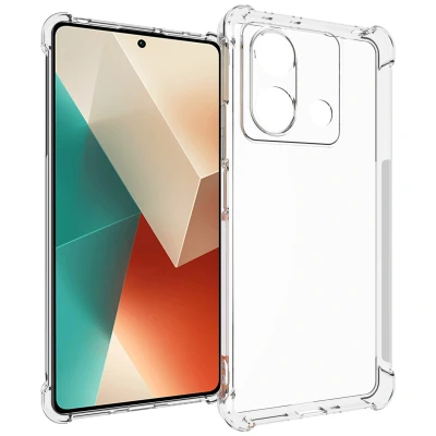 Afbeelding van Xiaomi Redmi Note 13 Hoesje Siliconen en TPU (zacht) iMoshion Backcover/Softcase Transparant Telefoonhoesje