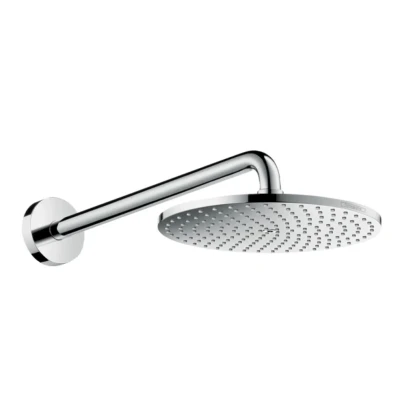 Afbeelding van Hansgrohe raindance s 240 1j powderrain hoofddouche met douche arm 390mm 27607000