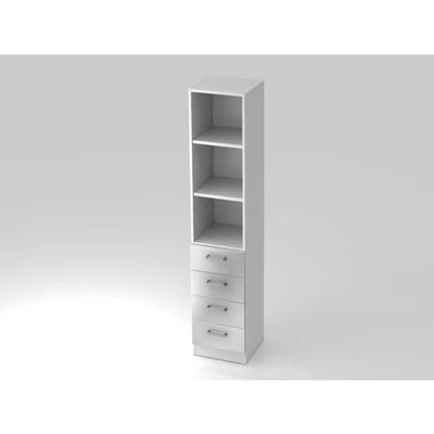Afbeelding van Wandkast Wit/Zilver 40,6 x 42 200,4 cm Signa G 7600 CE