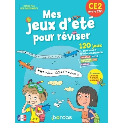 Afbeelding van Mes jeux d&#039;été pour réviser Je rentre en CM1