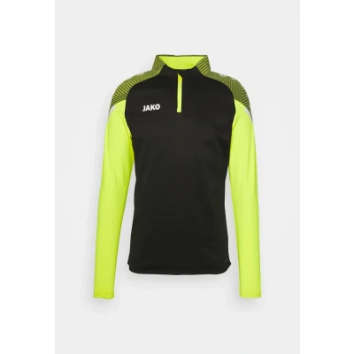 Afbeelding van JAKO ZIP Performance Longsleeve, Heren, Maat: 46/48, Schwarz/gelb