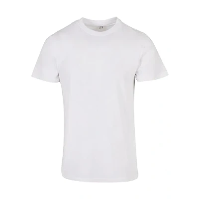 Afbeelding van Herenshirt &#039;Basic Round Neck&#039; met korte mouwen White XL