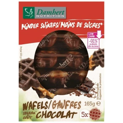 Afbeelding van Damhert Wafels Met Chocoladesmaak