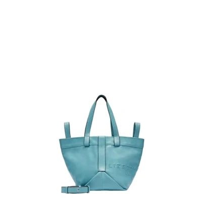 Afbeelding van Liebeskind Berlin S Elvira Lmb SF Ver Shopper, voor dames, petrolblauw, petrol