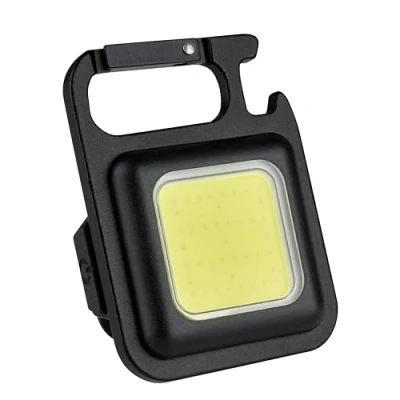Afbeelding van TFA Dostmann 43.2040.01 COB Mini Arbeitsleuchte Werklamp, Campinglamp, Sleutelboslamp, zaklamp LED 350 lm, 180 40 lm werkt op Li ion oplaadbare