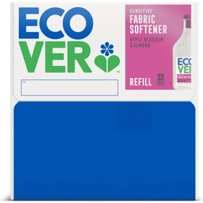 Afbeelding van Ecover Appelbloesem &amp; Amandel Wasverzachter Navulling 15LT