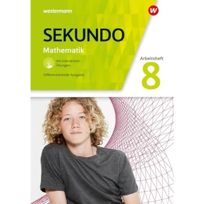 Afbeelding van Sekundo 8. Arbeitsheft mit interaktiven Übungen. Allgemeine Ausgabe: Mathematik für differenzierende Schulformen Ausgabe 2018