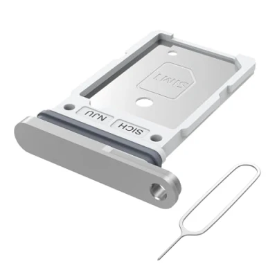 Afbeelding van MMOBIEL Dual Simkaart Houder Geschikt voor Samsung Galaxy S25 Ultra Sim Card Tray Dubbele Simkaarthouder Vervanging Incl. Pin en Waterdichte Rubberen Ring Zwart