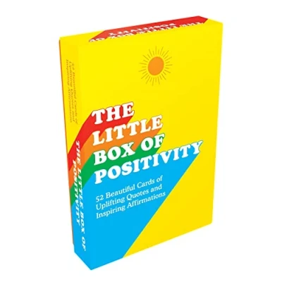 Afbeelding van The Little Box of Positivity: 52 Beautiful Cards Uplifting Quotes and Inspiring Affirmations