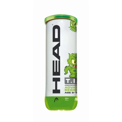 Afbeelding van Head TIP Tennisballen Green 3 pack Geel Tennisbal