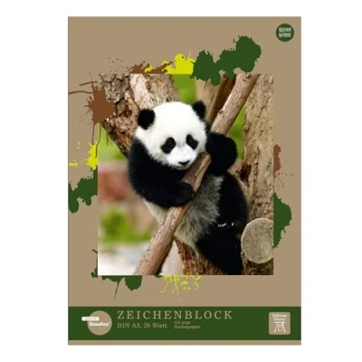Afbeelding van Staufen Edition Dürer tekenblok DIN A3, 20 vel, gelijmd, premium wit 120g/m² tekenpapier, 2 verschillende motieven (geen selectie mogelijk), 3 stuks