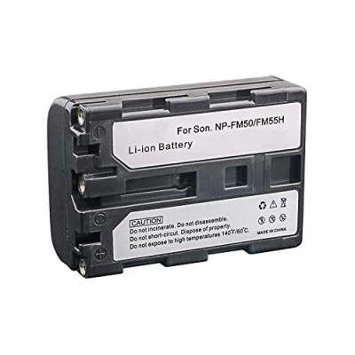 Afbeelding van Amsahr Digitale vervangende camera en camcorder batterij voor Sony NPFM50, NPFM55H, DSC F707