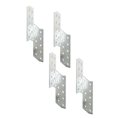 Afbeelding van Alberts 4 x Dakspant en gordinganker 32x32x170 mm, sendzimir verzinkt rechts links
