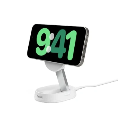 Afbeelding van Belkin BoostCharge Pro Smartphone Wit AC Draadloos opladen Snel Binnen