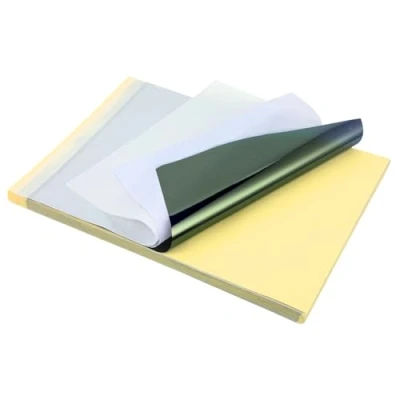 Afbeelding van 50 vellen tattoo accessoires, A4 transferpapier, 4 laags sjabloonpapier, papier, ideaal voor tatoeëerders