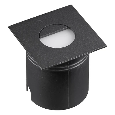 Afbeelding van Mantra Iluminación Aspen inbouwlamp LED, diffuser, hoekig, zwart