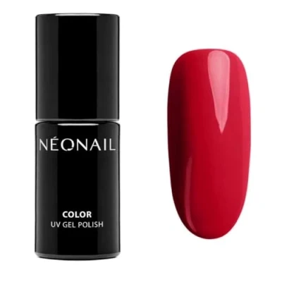 Afbeelding van Neonail uv nagellak, 7,2 ml, rood, Hot Me Neonail, kleuren, lak, gel, nageldesign, Shellac