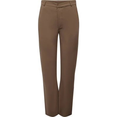 Afbeelding van JDY Jdygeggo Straight Pant Jrs Noos Damesbroek, bruin (Aztec), M