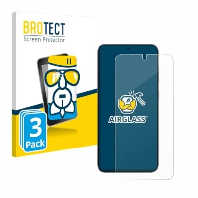 Afbeelding van BROTECT Screenprotector voor Samsung Galaxy S25 Folie Beschermfolie Beschermglas transparant (3 Stuks)