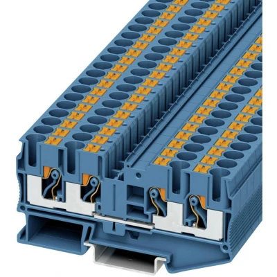 Afbeelding van Phoenix Contact PT 6 QUATTRO BU 3212947 Doorgangsklem Aantal polen: 4 0.5 mm² Blauw 50 stuk(s)