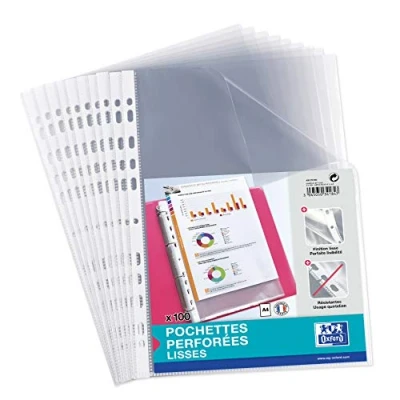 Afbeelding van Elba 400078943 brochurehoezen, glad, A4, 100 stuks, kleurloos