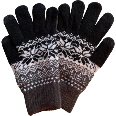Afbeelding van Hoogwaardige Dames Handschoenen Touchscreen / Touchtip One Size Zwart