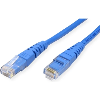 Afbeelding van Netwerkkabel Cat6 U/UTP 1 meter (100% koper, Blauw)