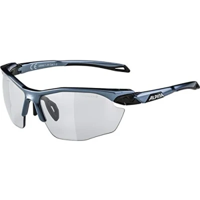 Afbeelding van ALPINA Twist Five HR V Zelfkleurende, onbreekbare en condensvrije sport fietsbril met 100% uv bescherming voor volwassenen, tin zwart, eenheidsmaat