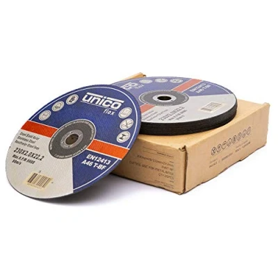 Afbeelding van IPOTOOLS 25 stuks slijpschijf 230 metaal x slijpschijven 2,0 mm / flexibele schijven extra dun 2 boring: 22,23 mm, voor slijpmachines of haakse slijpers