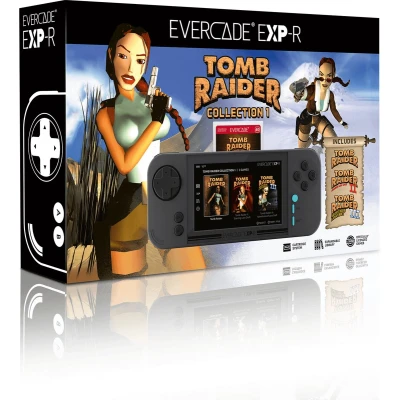 Afbeelding van Evercade EXP R Handheld + Tomb Raider Collection 1