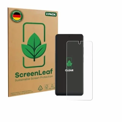 Afbeelding van ScreenLeaf Screenprotector voor Oppo A40 Duurzame schermbescherming Folie Beschermfolie transparant (2 Stuks)
