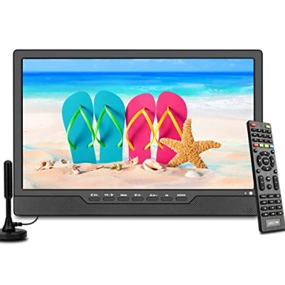 Afbeelding van SOYAR 14.0&quot; Draagbare Mini TV Ingebouwde DVB T2 Tuner, Batterij &amp; HDMI Ideaal voor Onderweg
