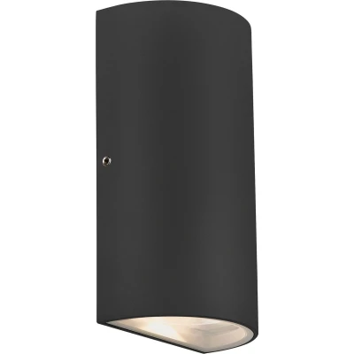 Afbeelding van Nordlux Rold 84141003 LED buitenlamp (wand) vast ingebouwd 10 W Zwart