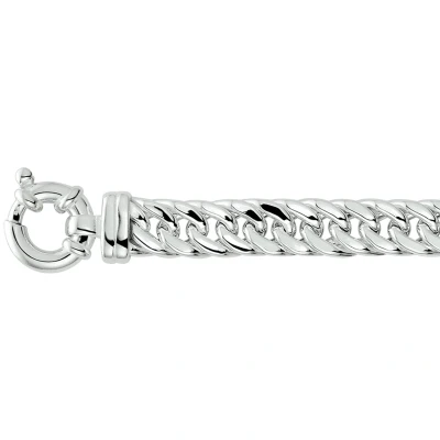 Afbeelding van Armband Zilver Gourmet 10 mm x 19 cm lang