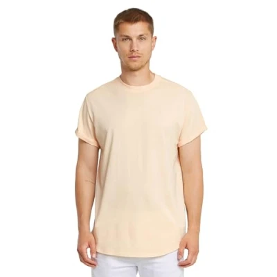 Afbeelding van G STAR LASH Tshirt basic, Heren, Maat: Medium, Linen gd