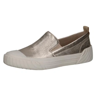 Afbeelding van CAPRICE Dames 9 24752 42 platte slipper, platina metaal, EU, EU