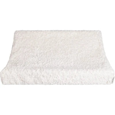 Afbeelding van Baby&#039;s Only Aankleedkussenhoes Snow Wolwit