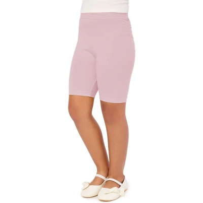 Afbeelding van Merry Style MS MS10 132 LE Meisjes Leggings Sport Vrijetijdsbroek Kort Viscose Sporbroek Yogabroek Poederroze 134