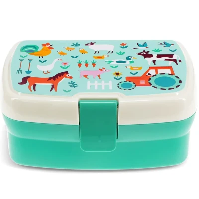 Afbeelding van Lunchbox brooddoos boerderij van Rex London