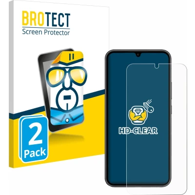Afbeelding van BROTECT Screenprotector voor Samsung Galaxy A34 5G Enterprise Edition Folie Beschermfolie transparant (2 Stuks)