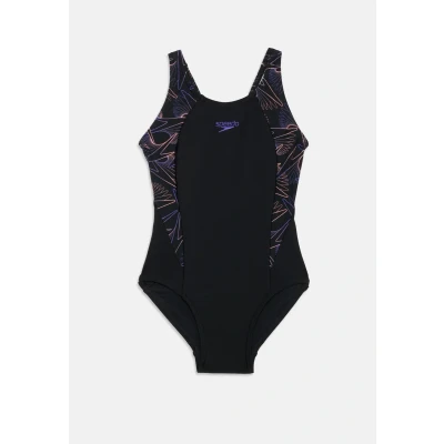 Afbeelding van Speedo Hyperboom Splice Muscle BACK Badpak voor kinderen, Maat: 128, Black/apricot