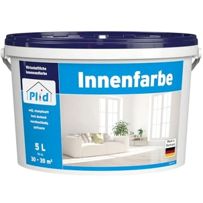 Afbeelding van prinzcolor Prinzcolor® binnenverf muurverf plafondverf wit spatarm 5l