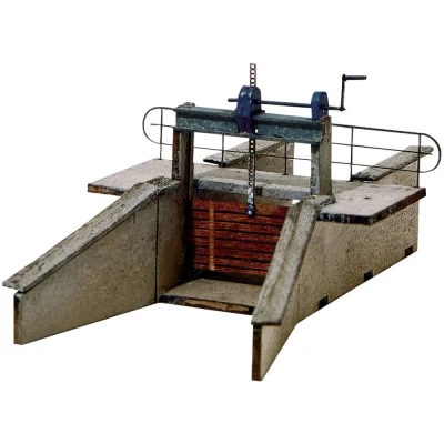 Afbeelding van MBZ 10177 H0 Stuw Lasercut model