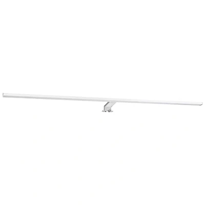 Afbeelding van SEBSON® LED Spiegellamp 120cm met Schakelaar, 15W 1300lm Neutraal Wit 4000K, Badkamer Verlichting IP44, Spiegelkast Lamp, Spiegelverlichting 1200x132x32mm
