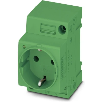 Afbeelding van Phoenix Contact EO CF/UT/LED/GN Schakelkastcontactdoos Groen 1 stuk(s)